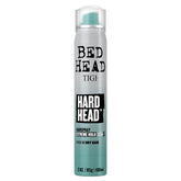 TIGI Bed Head Hard Head mini-atomizador para retoques rápidos y fijación duradera.