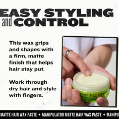 TIGI Bed Head Manipulator Matte envase de viaje de 2 onzas para llevar.