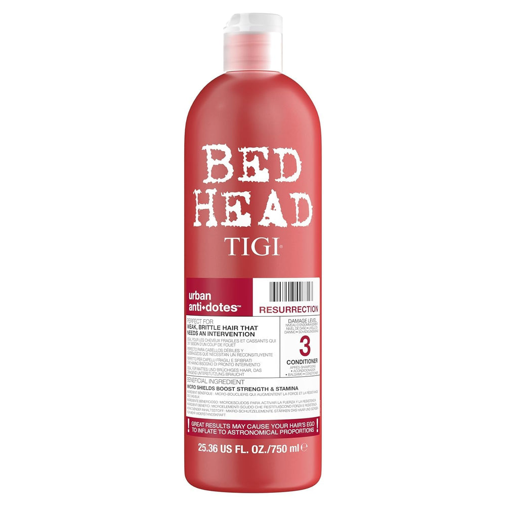 TIGI Resurrection Conditioner: botella frontal para reparación capilar intensiva