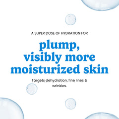 Timeless Skin Care Hyaluronic Acid Serum texture swatch shows lightweight, non-greasy feel.