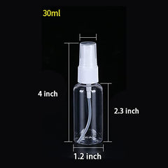TINFO 30ml spray bottles with cap on for leak-free on-the-go use.