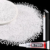 TINKRSTUFF 3mm resin rhinestones white bulk for easy DIY embellishments.
