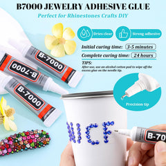 TINKRSTUFF pickup pen and tweezers enable precise rhinestone placement