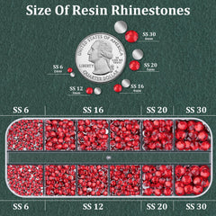 TINKRSTUFF resin rhinestones 3mm grid adds elegant nail and fabric shine
