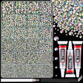 TINKRSTUFF resina rhinestones AB destellos para manualidades con brillo duradero