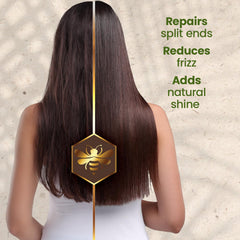 Tio Nacho acondicionador anti-danos, textura sedosa, cabello más suave al peinar.