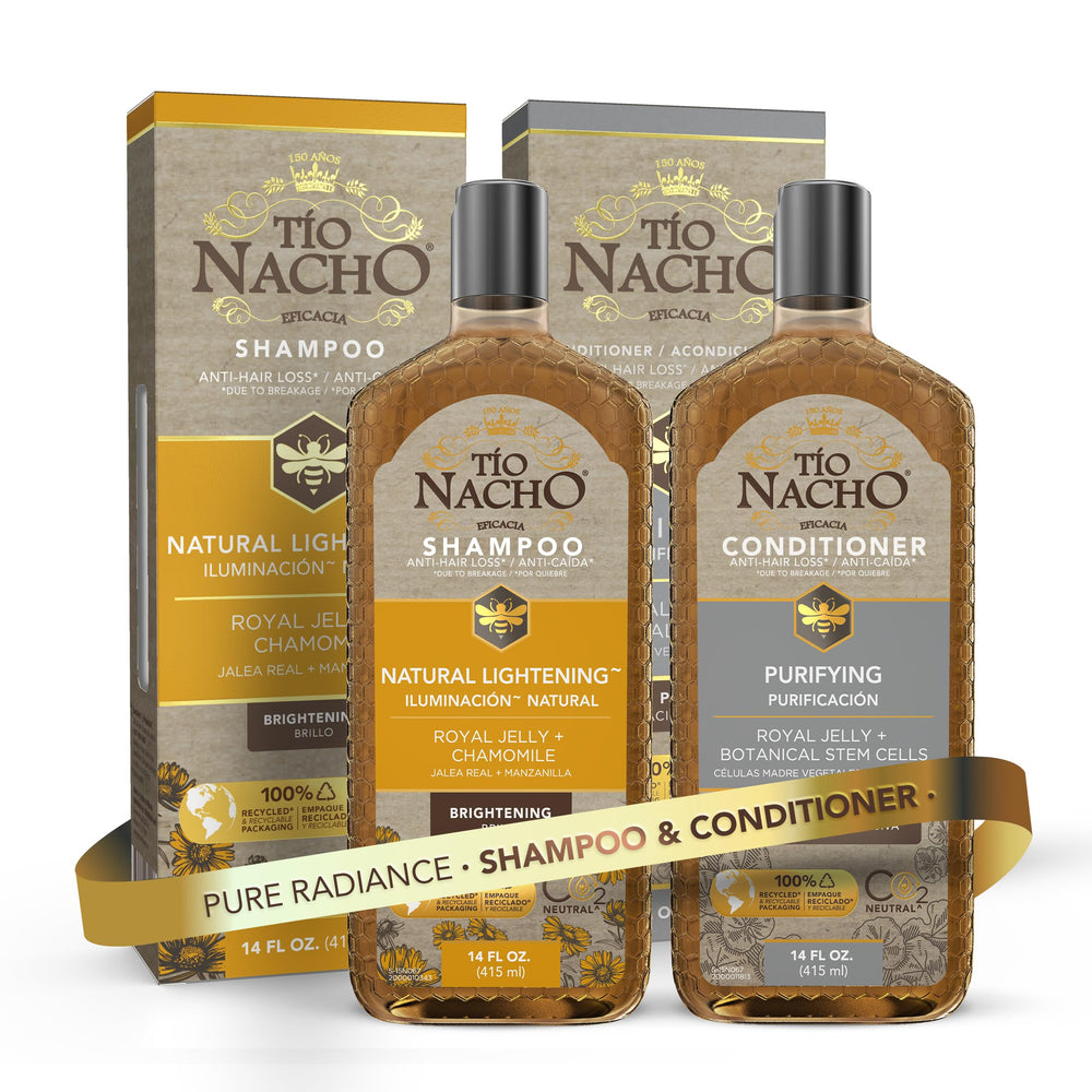 Tio Nacho Champú Natural Resplandor: cabello más brillante con ingredientes naturales