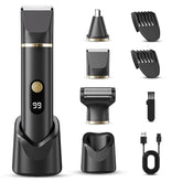 Tiovara beard trimmer close-up head enabling precise facial grooming.