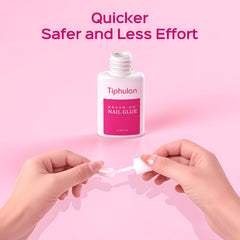 TIPHULAN pegamento uñas acrílicas duradero para manicuras prolongadas.