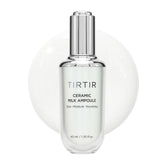 TIRTIR Ceramic Milk Ampoule bottle cap showcasing premium dispensing design.