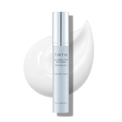 TIRTIR collagen lifting eye cream with roller applicator for targeted hydration