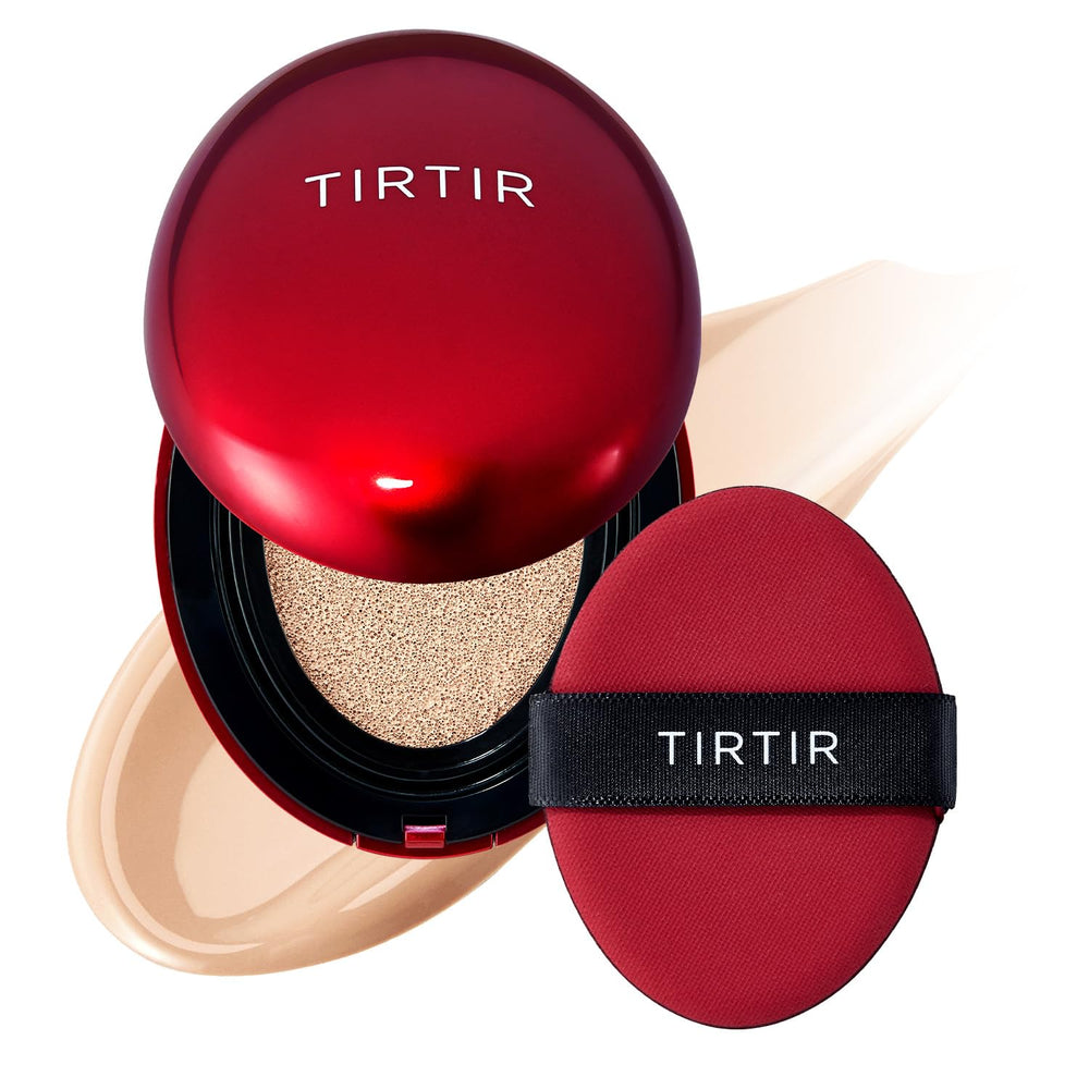 TIRTIR Cushion compacto muestra ajuste rojo y cobertura duradera