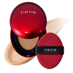 TIRTIR Mask Fit Red Cushion compact ready for quick touch-ups and portability.