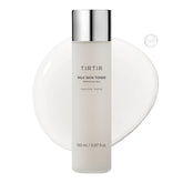 TIRTIR Milk Skin Rice Toner bottle close-up highlighting hydration