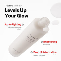 TIRTIR Milk Skin Rice Toner with ceramide and panthenol