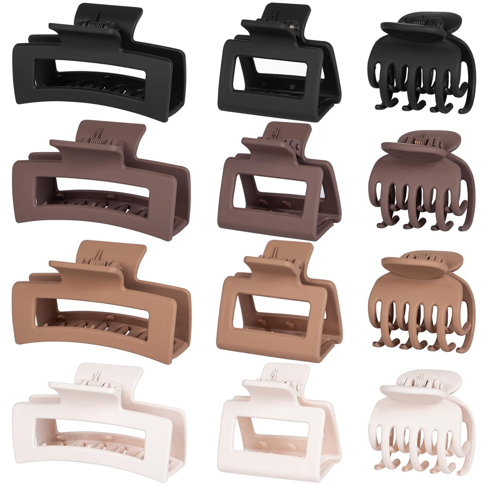 Pinzas Tisenla para cabello pequeñas, fijación suave para peinados diarios.