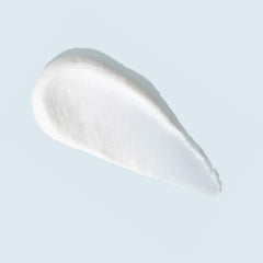 Close-up of TiZO2 giving a sheer matte finish on the skin.