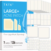 TKTK large pimple patches on the face for discreet blemish care