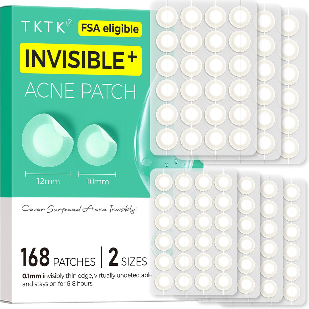 Parche TKTK para grano de 10 mm, cobertura invisible para uso diario