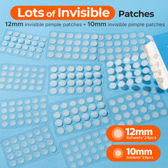Parches hidrocoloide TKTK, invisibles, absorben imperfecciones sin irritar.