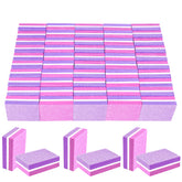 TKYZMS sponge nail buffers in pink purple deliver salon-like buffing at home