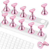 TKYZMS nail stand two-set base for stable practice and display