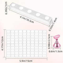 TKYZMS practice nail holder five per set for versatile shapes