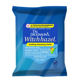 T.N. Dickinson’s Witch Hazel cleansing cloths pack 25 for on-the-go cleansing and oil control.