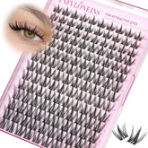 TNFVLONEINS manga lash clusters 10mm for a natural wispy look