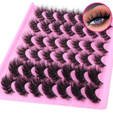 TNFVLONEINS mink lashes natural look 14-17mm for a subtle, everyday cat-eye.