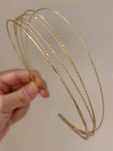 Tobeffect multi layers headbands front view with subtle sparkle for daily wear.