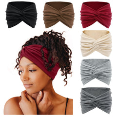 Tobeffect turbante-7-pulgadas-frente-nudo, estilo elegante y sujeción estable para uso diario.