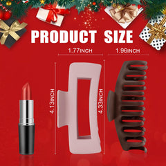 TOCESS pinza grande para pelo rizado u ondulado, sujeción eficaz.