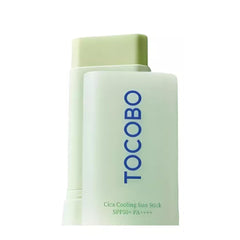 TOCOBO Cica Cooling Sun Stick, envase compacto para protección diaria.