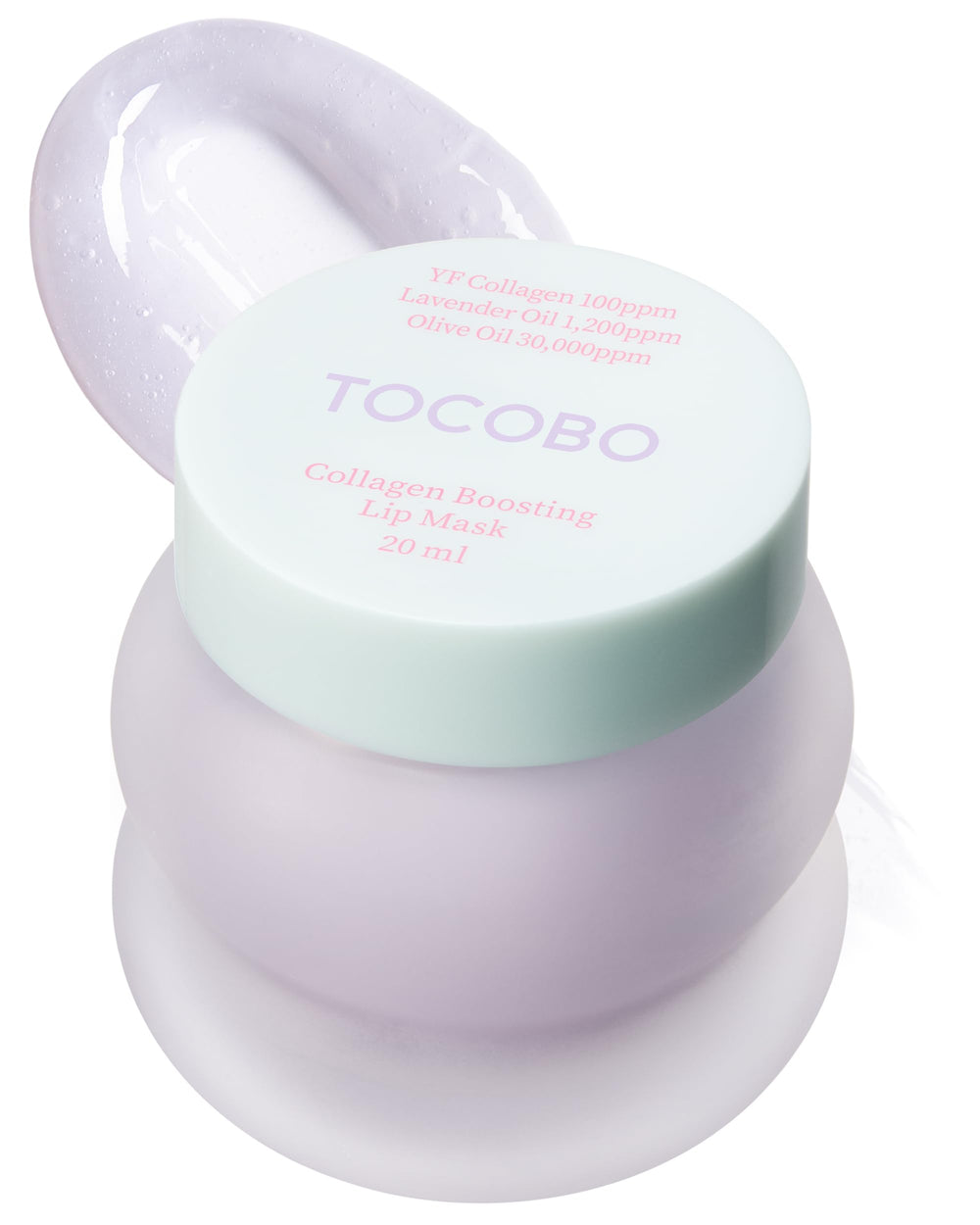 TOCOBO mascarilla labial con colágeno fermentado para despertar labios más suaves