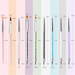 TOCOLES double-ended design enables diverse patterns with one tool.
