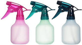 Tolco 8 oz frosted fashion blue bottle with Model 300 trigger sprayer, ideal for DIY sprays