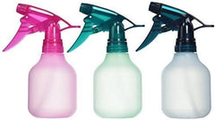 Tolco 8 oz frosted fashion blue bottle with Model 300 trigger sprayer, ideal for DIY sprays