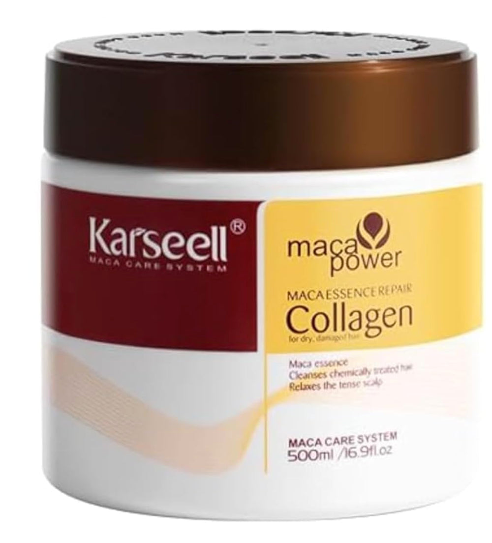 TOLO Deals mascarilla reparadora con argán y colágeno: frasco cremoso para hidratación profunda del cabello.