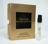 Tom Ford Black Orchid promo vial with elegant spray, perfect for on-the-go fragrance testing.