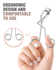 TOMEEM eyelash curler rose gold appearance adds elegance to your vanity.