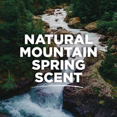 Applying Tom's of Maine aluminum-free deodorant shows smooth glide and fresh scent