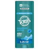 Tom's of Maine desodorante barra Montaña Primavera, sensación fresca todo el día