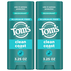 Tom’s of Maine Desodorante Costa Limpia: aplicación clara para uso diario