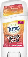 Wicked Cool packaging for kids deodorant by Tom's of Maine