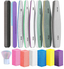 Tonokails double-sided nail files kit for precise shaping at home