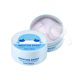 TONYMOLY Moisture Boost cooling hydrogel eye patches packaging shot for hydrating under-eye care.