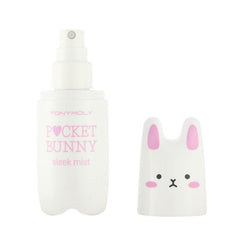 TONYMOLY Pocket Bunny niebla facial: botella divertida para refrescar la piel.