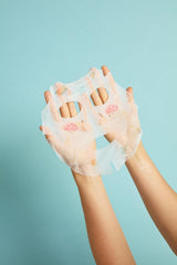 TONYMOLY Squishmallows Sid: mascarilla facial reparadora que ayuda a restaurar elasticidad y confort