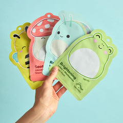 TONYMOLY Squishmallows Wendy: mascarilla facial suave para reparación y nutrición de la piel